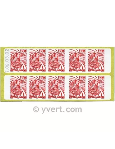 n° C909A - Timbre Nelle-Calédonie Poste 2