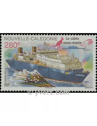 n° 1002 - Timbre Nelle-Calédonie Poste 2