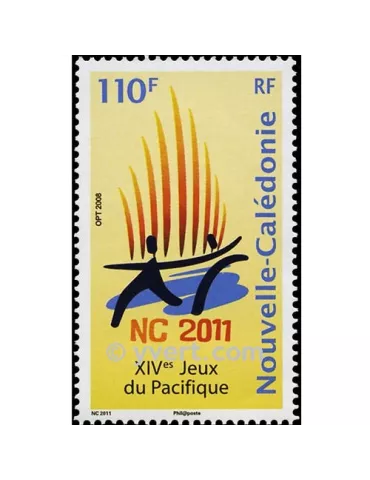 n° 1060 - Timbre Nelle-Calédonie Poste 2