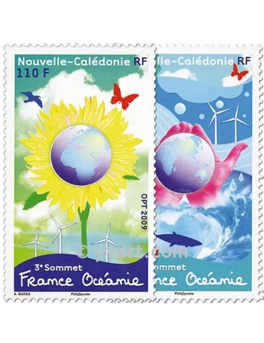 n° 1070/1071 - Timbre Nelle-Calédonie Poste 2