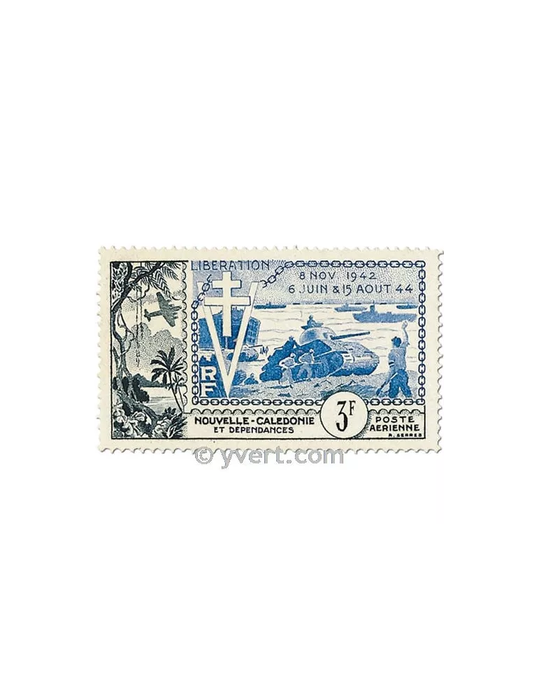 n° 65 - Timbre Nelle-Calédonie Poste aérienne