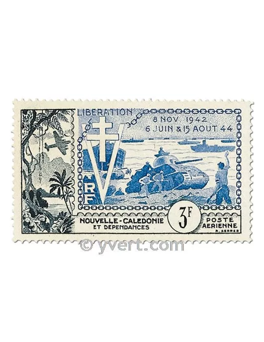 n° 65 - Timbre Nelle-Calédonie Poste aérienne