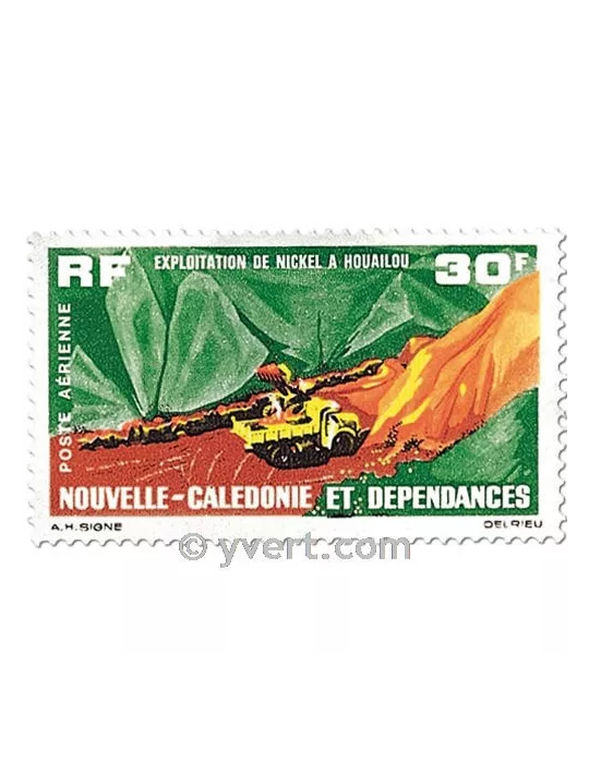 n° 74 - Timbre Nelle-Calédonie Poste aérienne