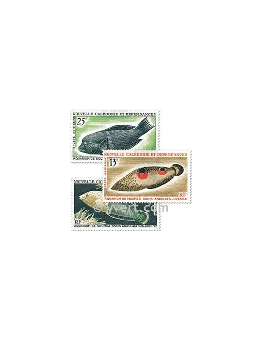 n° 81/83 - Timbre Nelle-Calédonie Poste aérienne