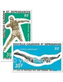 n° 106/107 - Timbre Nelle-Calédonie Poste aérienne