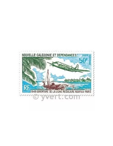 n° 109 - Timbre Nelle-Calédonie Poste aérienne