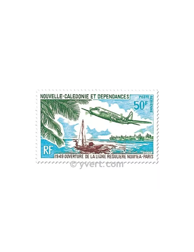 n° 109 - Timbre Nelle-Calédonie Poste aérienne