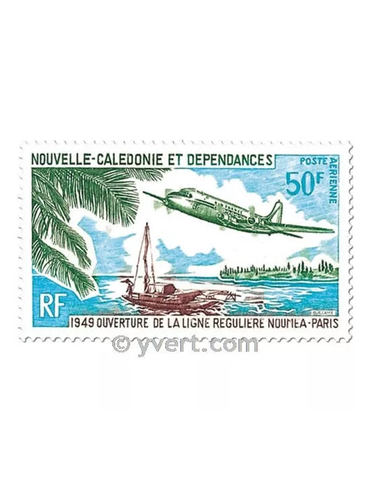 n° 109 - Timbre Nelle-Calédonie Poste aérienne