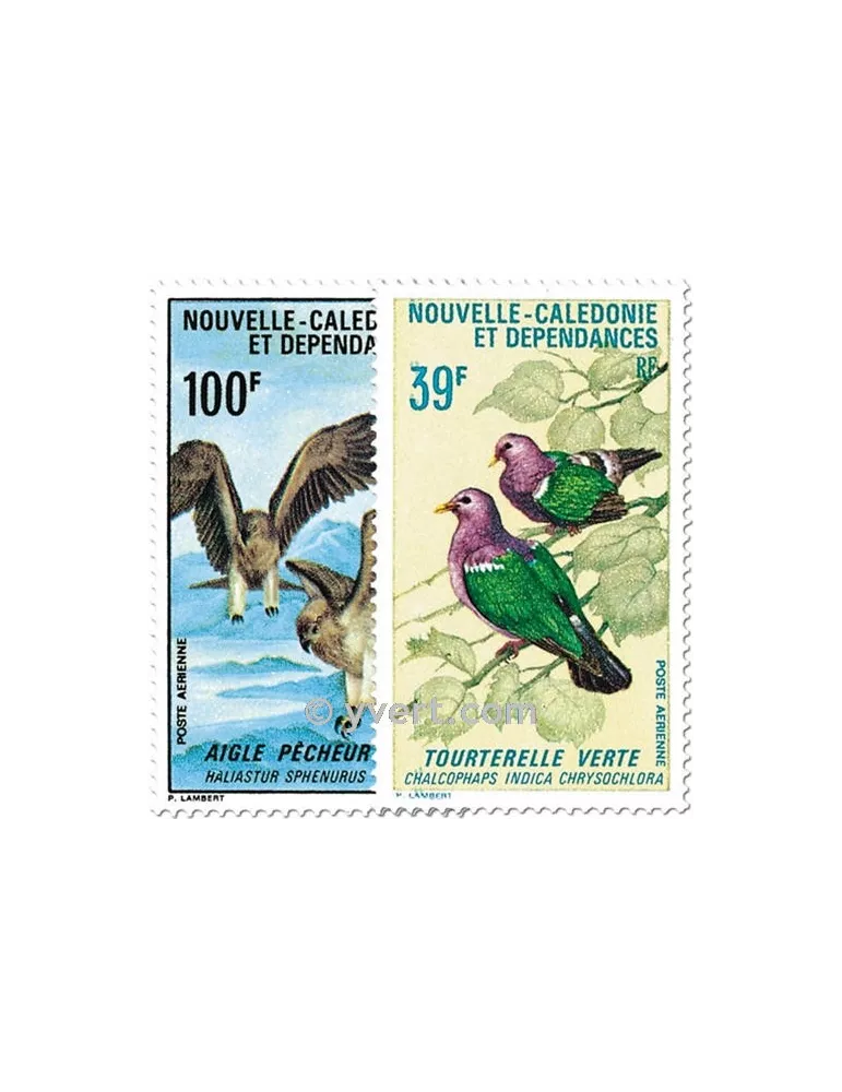 n° 110/111 - Timbre Nelle-Calédonie Poste aérienne