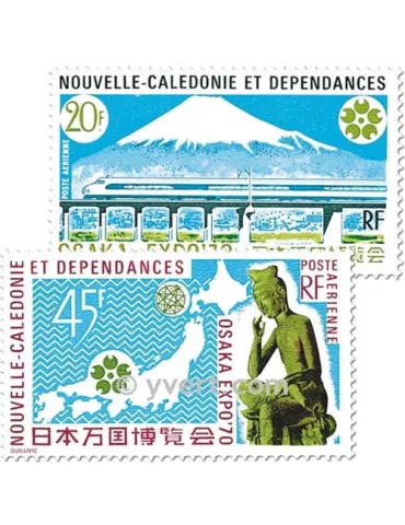 n° 117/118 - Timbre Nelle-Calédonie Poste aérienne 2
