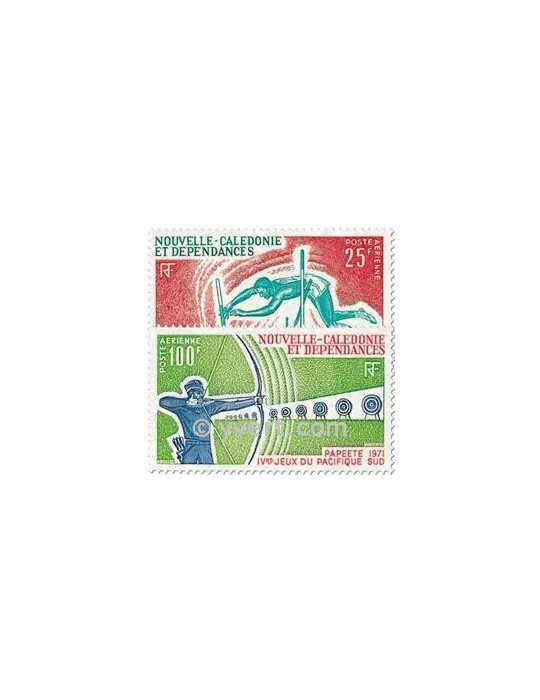 n° 122/123 - Timbre Nelle-Calédonie Poste aérienne