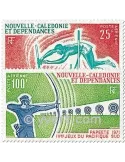 n° 122/123 - Timbre Nelle-Calédonie Poste aérienne