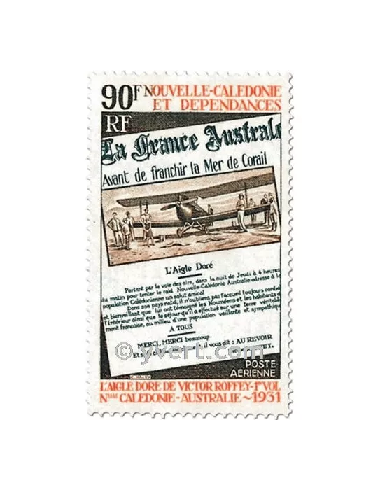 n° 125 - Timbre Nelle-Calédonie Poste aérienne