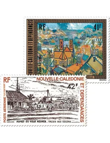 n° 182/183 - Timbre Nelle-Calédonie Poste aérienne 2