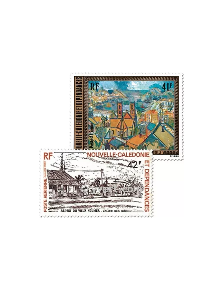 n° 182/183 - Timbre Nelle-Calédonie Poste aérienne
