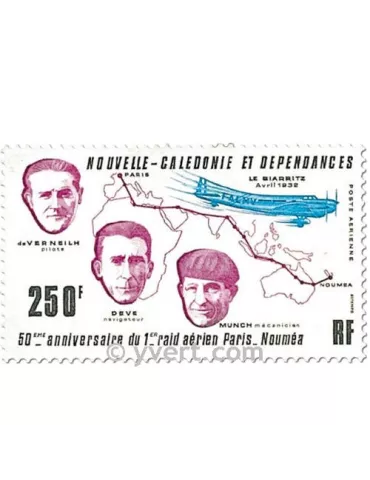 n° 222 - Timbre Nelle-Calédonie Poste aérienne 2