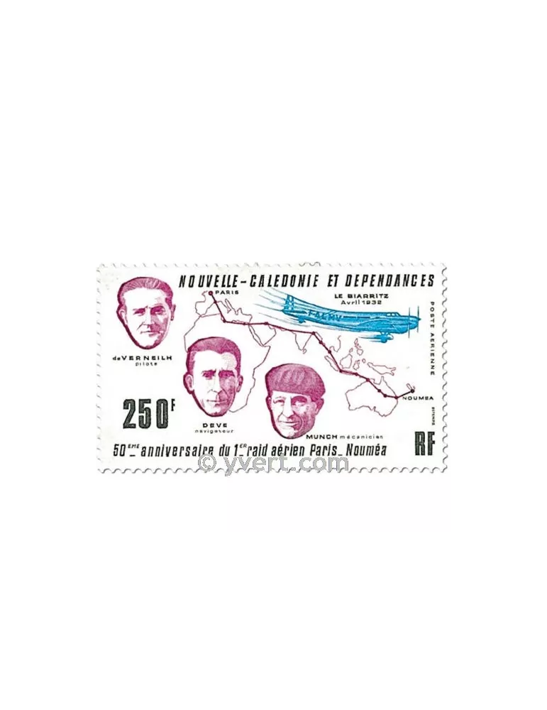 n° 222 - Timbre Nelle-Calédonie Poste aérienne