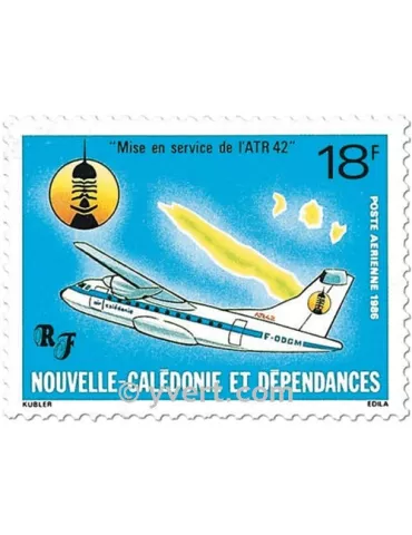 n° 252 - Timbre Nelle-Calédonie Poste aérienne 2
