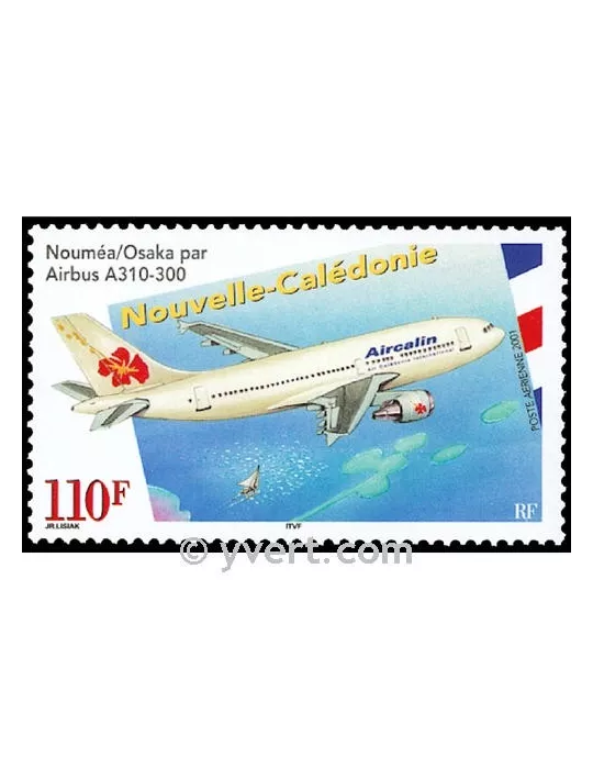 n° 349 - Timbre Nelle-Calédonie Poste aérienne