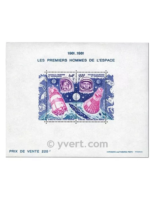 n° 4 - Timbre Nelle-Calédonie Bloc et feuillets