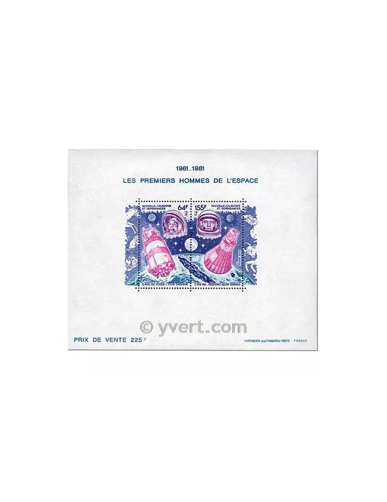 n° 4 - Timbre Nelle-Calédonie Bloc et feuillets