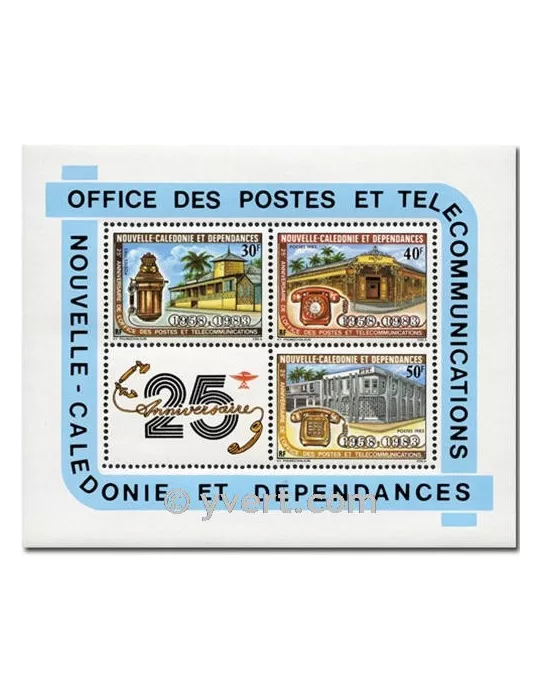 n° 5 - Timbre Nelle-Calédonie Bloc et feuillets