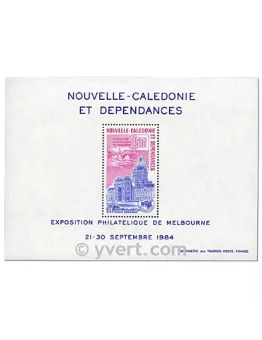 n° 6 - Timbre Nelle-Calédonie Bloc et feuillets 2