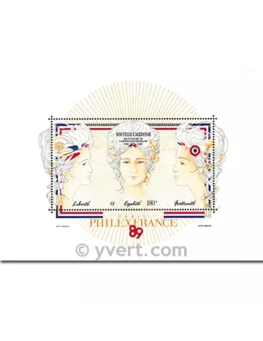 n° 9 - Timbre Nelle-Calédonie Bloc et feuillets 2