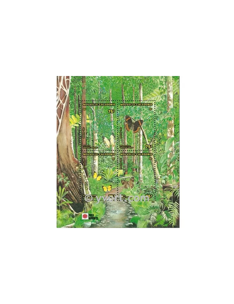 n° 11 - Timbre Nelle-Calédonie Bloc et feuillets