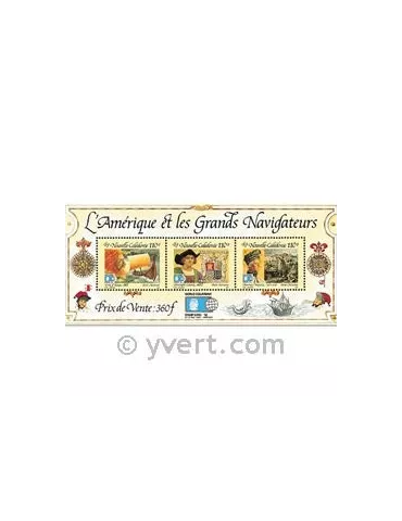 n° 14 - Timbre Nelle-Calédonie Bloc et feuillets