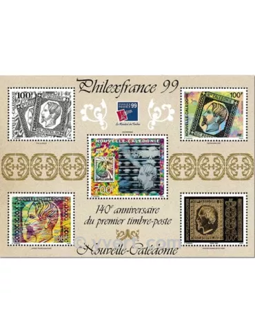 n° 22 - Timbre Nelle-Calédonie Bloc et feuillets 2