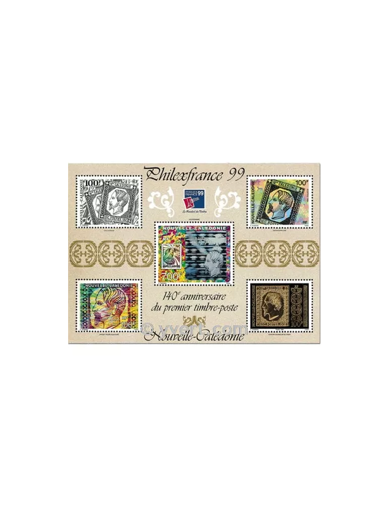 n° 22 - Timbre Nelle-Calédonie Bloc et feuillets