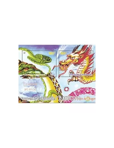 n° 23 - Timbre Nelle-Calédonie Bloc et feuillets