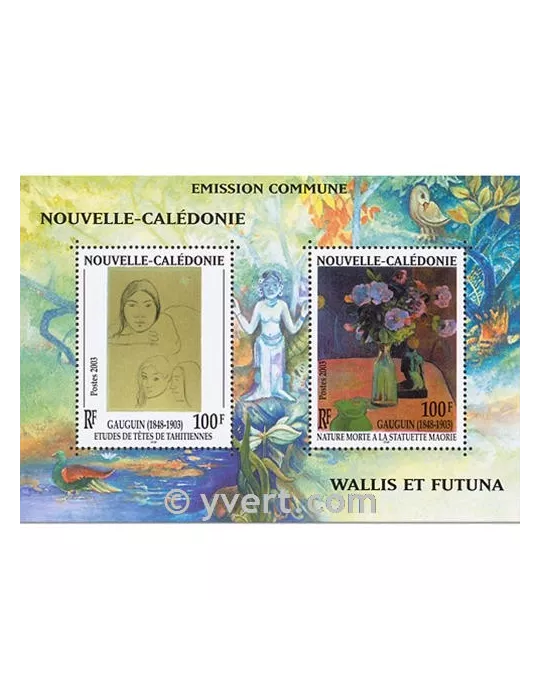 n° 28 - Timbre Nelle-Calédonie Bloc et feuillets