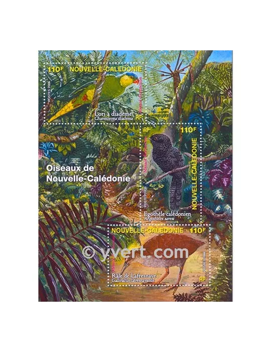 n° 36 - Timbre Nelle-Calédonie Bloc et feuillets