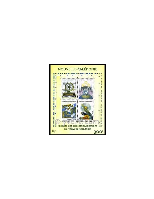 n° 38 - Timbre Nelle-Calédonie Bloc et feuillets