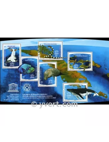 n° 39 - Timbre Nelle-Calédonie Bloc et feuillets 2