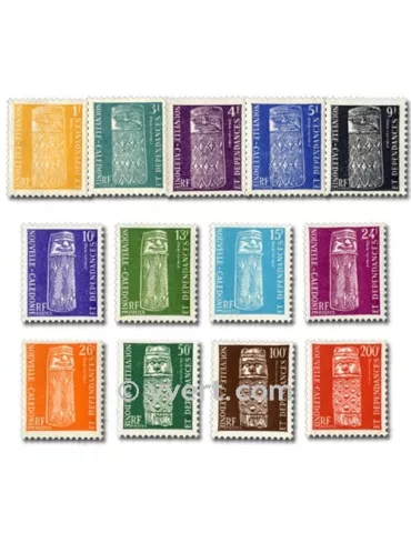 n° 1/13 - Timbre Nelle-Calédonie De service 2