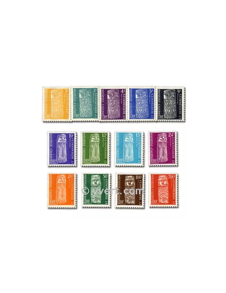 n° 1/13 - Timbre Nelle-Calédonie De service