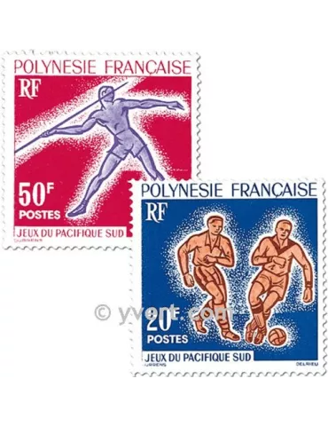 n° 22/23 - Timbre Polynésie Poste 2