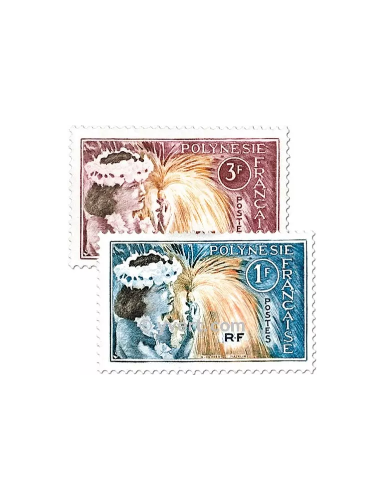 n° 27/28 - Timbre Polynésie Poste