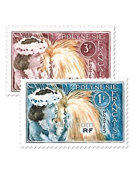 n° 27/28 - Timbre Polynésie Poste
