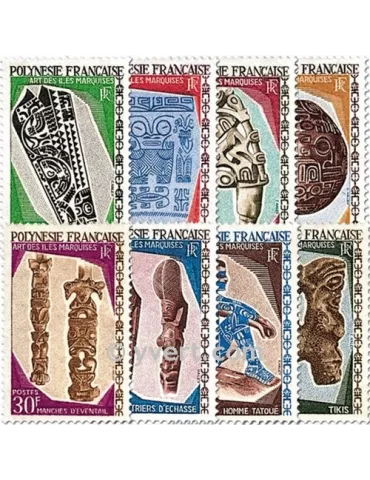n° 52/59 - Timbre Polynésie Poste 2