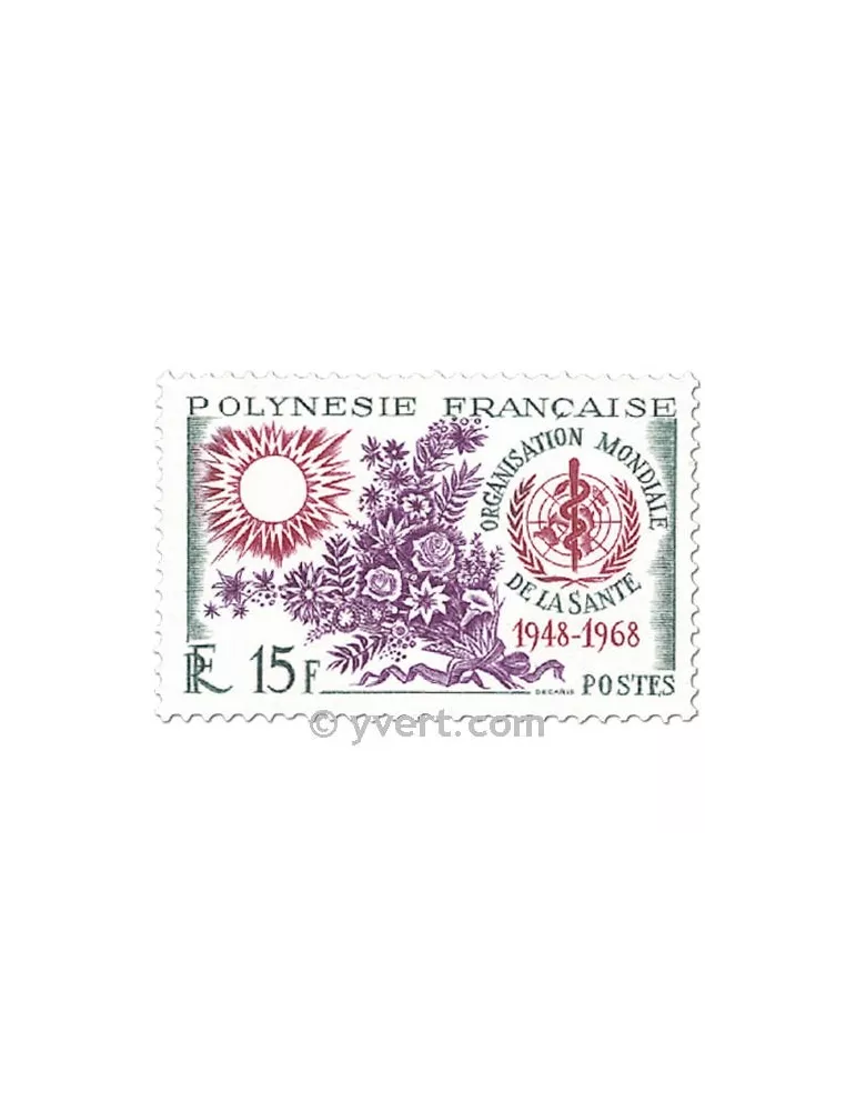 n° 60/61 - Timbre Polynésie Poste