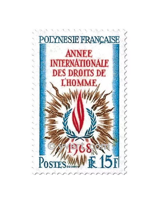 n° 62/63 - Timbre Polynésie Poste