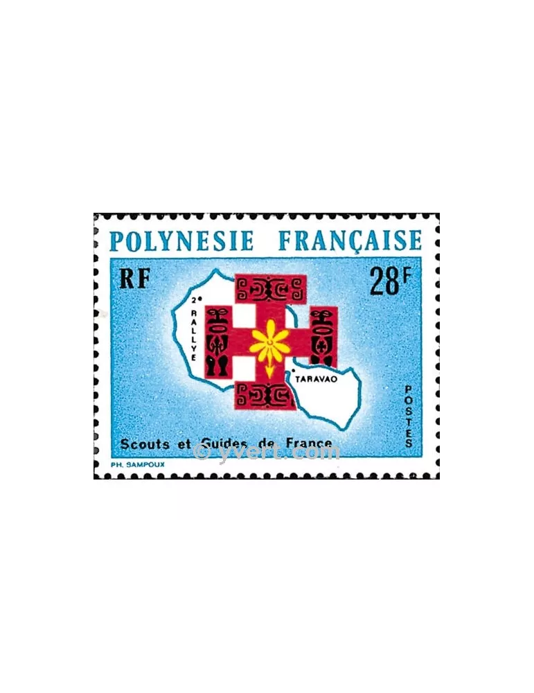 n° 91 - Timbre Polynésie Poste