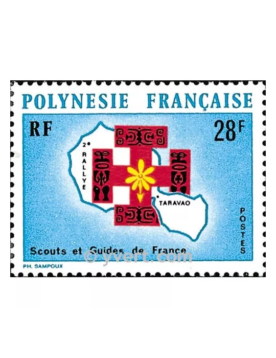 n° 91 - Timbre Polynésie Poste