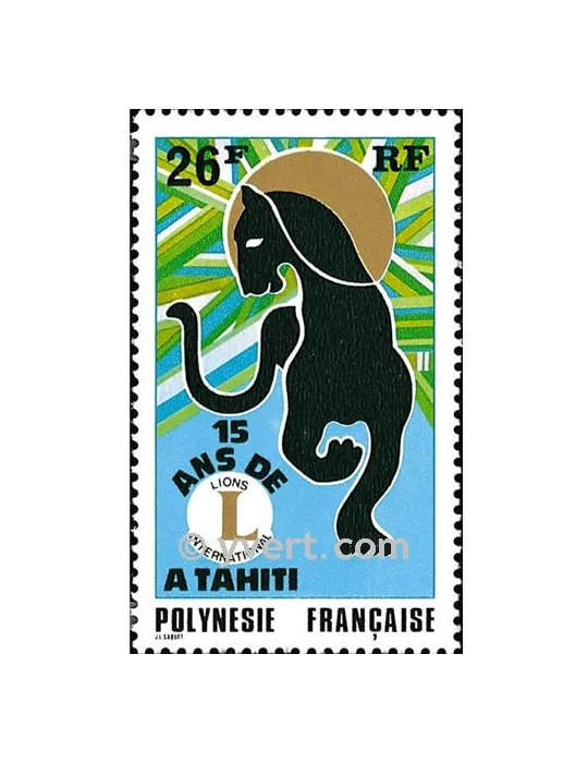 n° 104 - Timbre Polynésie Poste