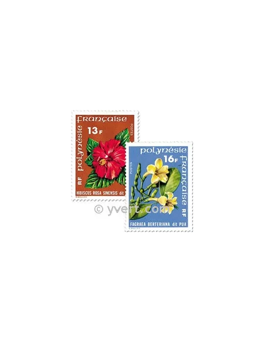 n° 119/120 - Timbre Polynésie Poste