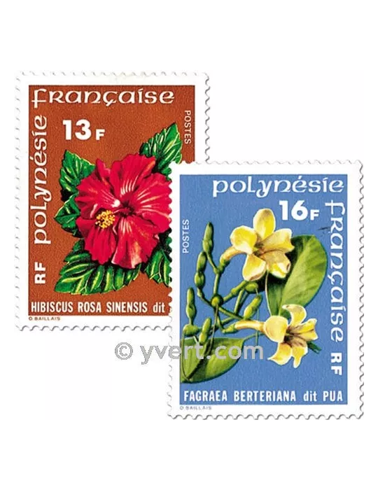 n° 119/120 - Timbre Polynésie Poste